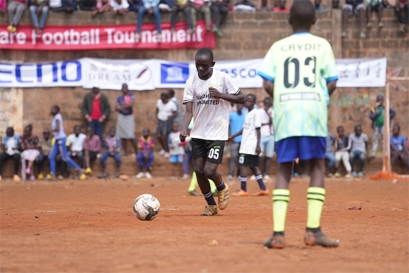 足球比賽現(xiàn)場。主辦方供圖