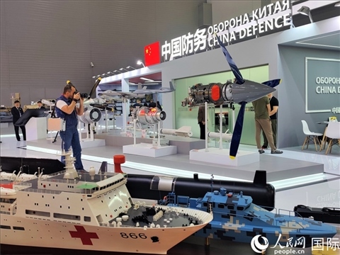 俄羅斯“軍隊(duì)-2024”國(guó)際軍事技術(shù)論壇現(xiàn)場(chǎng)。人民網(wǎng)記者 于宏建攝