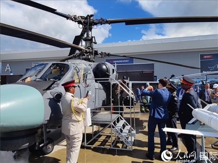 俄羅斯“軍隊(duì)-2024”國(guó)際軍事技術(shù)論壇現(xiàn)場(chǎng)。人民網(wǎng)記者 于宏建攝