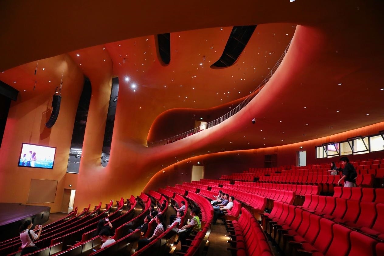 劇場內(nèi)部空間?！吨袊?jīng)濟周刊》記者 肖翊攝