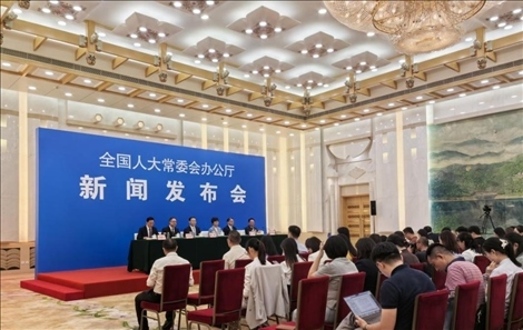 新聞發(fā)布會(huì)現(xiàn)場(chǎng)。人民網(wǎng)記者 李楠楠攝