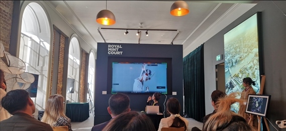 中英青年數(shù)字創(chuàng)意產(chǎn)學(xué)交流會(huì)現(xiàn)場(chǎng)。逸麟 攝