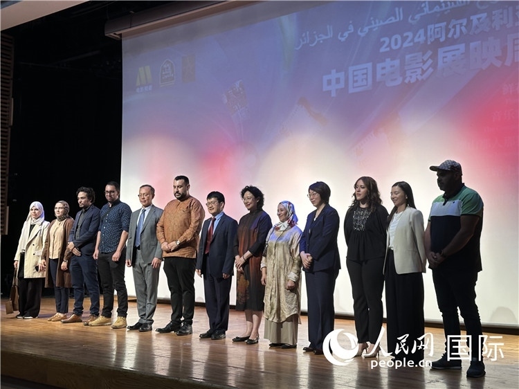 中阿兩國官員、電影行業(yè)從業(yè)者、媒體代表等出席開幕式 郝瑞敏攝