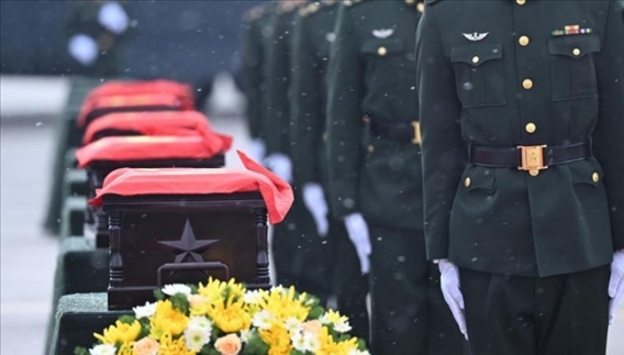 2023年11月，第十批在韓中國(guó)人民志愿軍烈士遺骸回到祖國(guó)