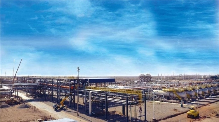 油田廠區(qū)一景。中國(guó)海油供圖