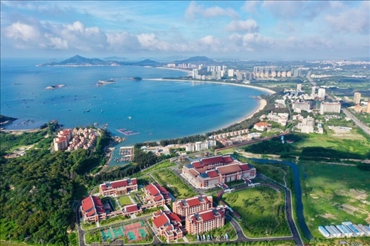 東山縣（無人機(jī)拍攝）。