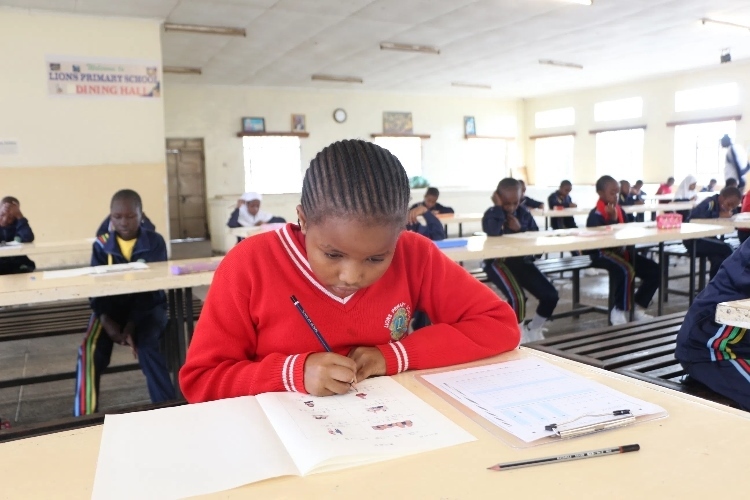 考場現(xiàn)場。埃格頓大學(xué)孔子學(xué)院供圖