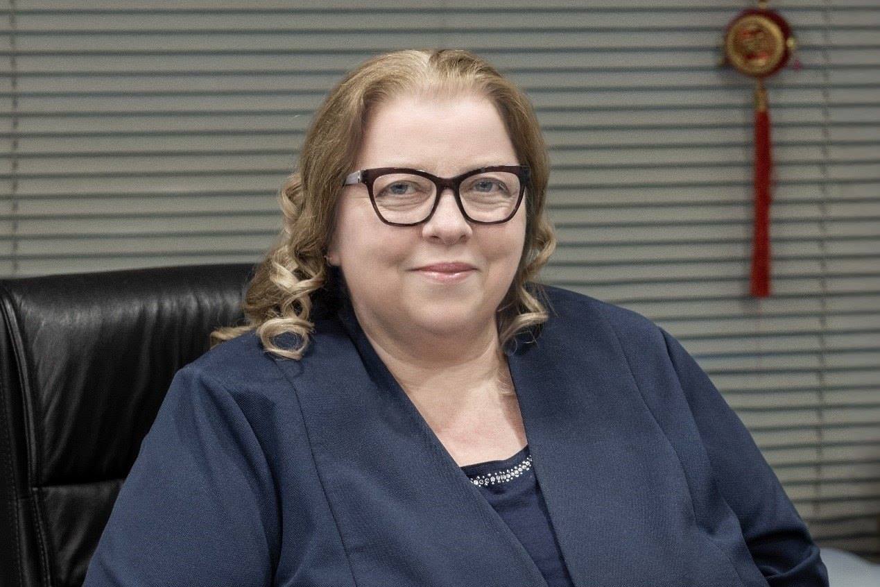 北京俄羅斯文化中心主任吳丹娜（塔季揚娜·烏爾茹姆采娃）。受訪者供圖