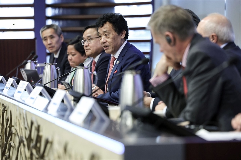 來自聯(lián)合國糧農(nóng)機(jī)構(gòu)及各國代表與會并發(fā)言。主辦方供圖