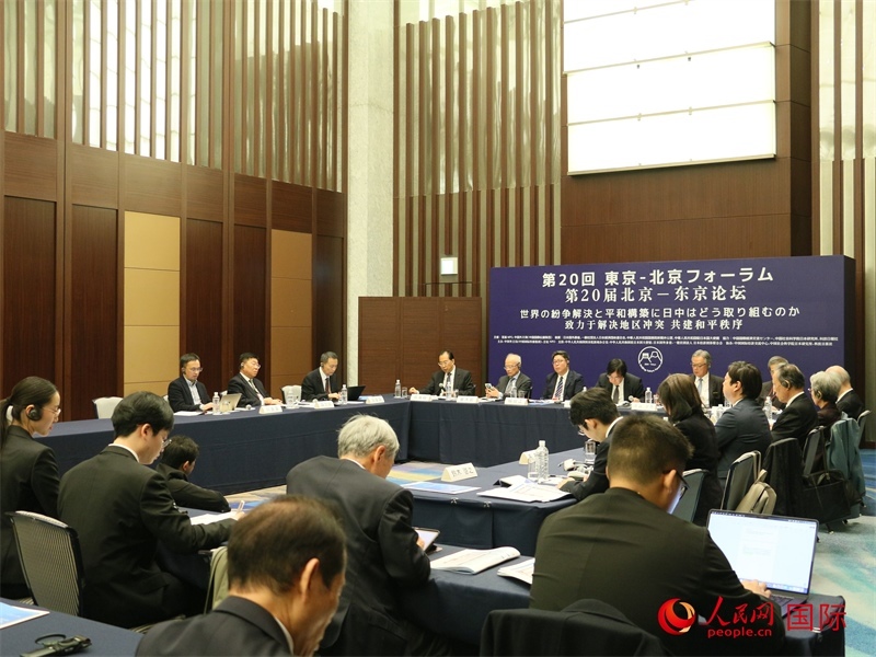 和平秩序分論壇現(xiàn)場。人民網(wǎng) 許可攝