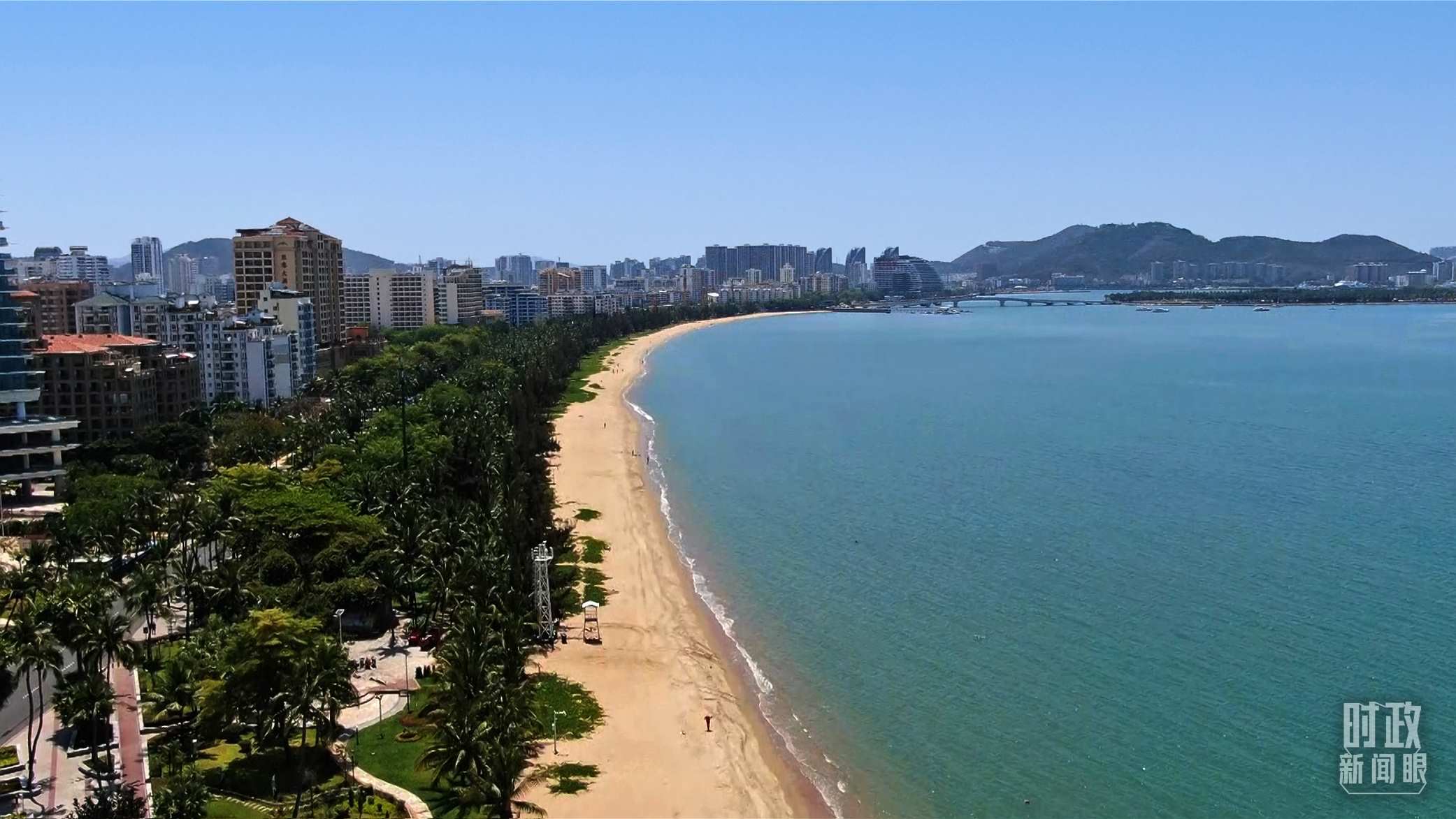 海南三亞。（總臺記者張偉克拍攝）