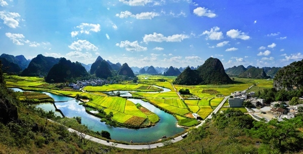 廣西天等都康田園風(fēng)光。主辦方供圖