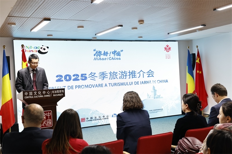 推介會現(xiàn)場。布加勒斯特中國文化中心供圖