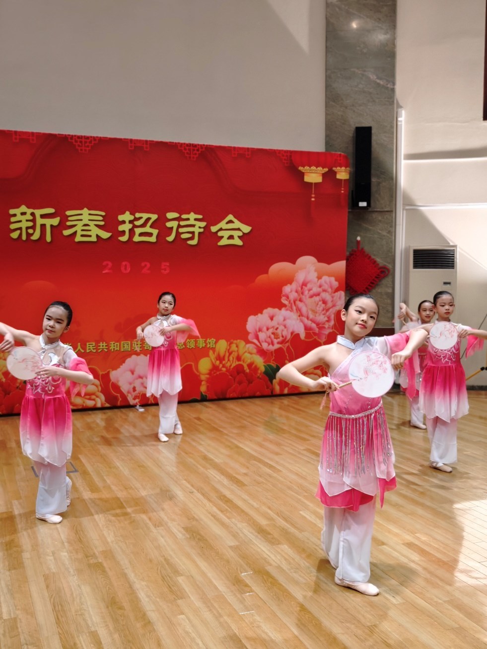 兒童舞蹈表演。中國(guó)駐哥德堡總領(lǐng)館供圖