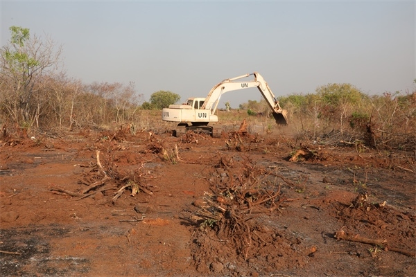 施工現(xiàn)場。張曉昆攝