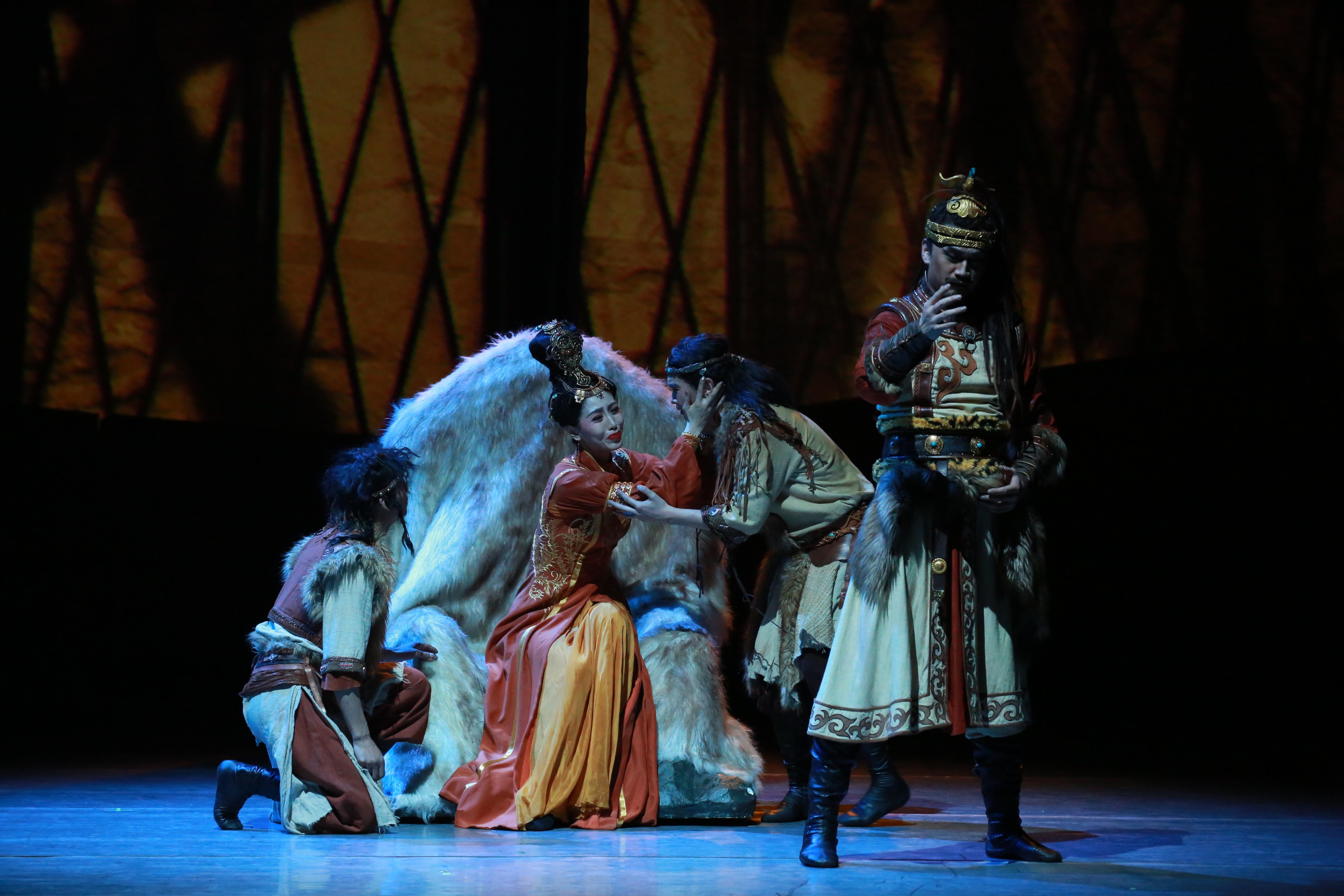 舞劇《胡笳十八拍》劇照。主辦方供圖