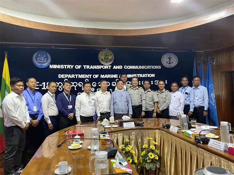 緬甸第18屆國家級港口設施安全聯(lián)合演習頒獎儀式現場。中緬油氣管道公司供圖