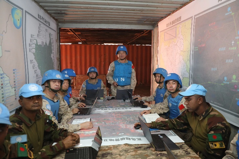 演練現(xiàn)場(chǎng)。張曉昆攝