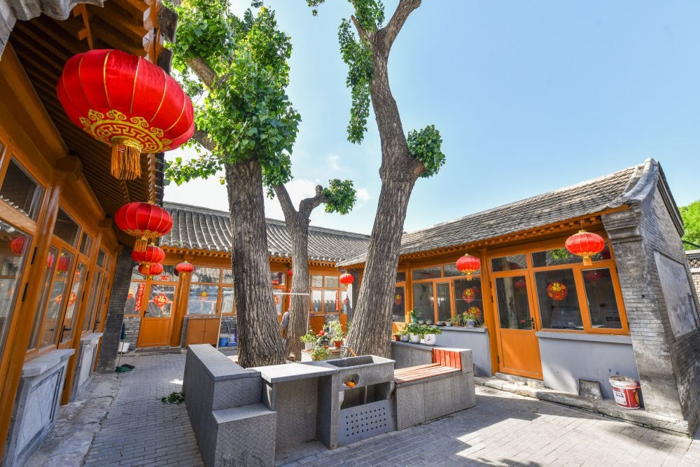 草廠胡同景觀。（受訪者供圖）