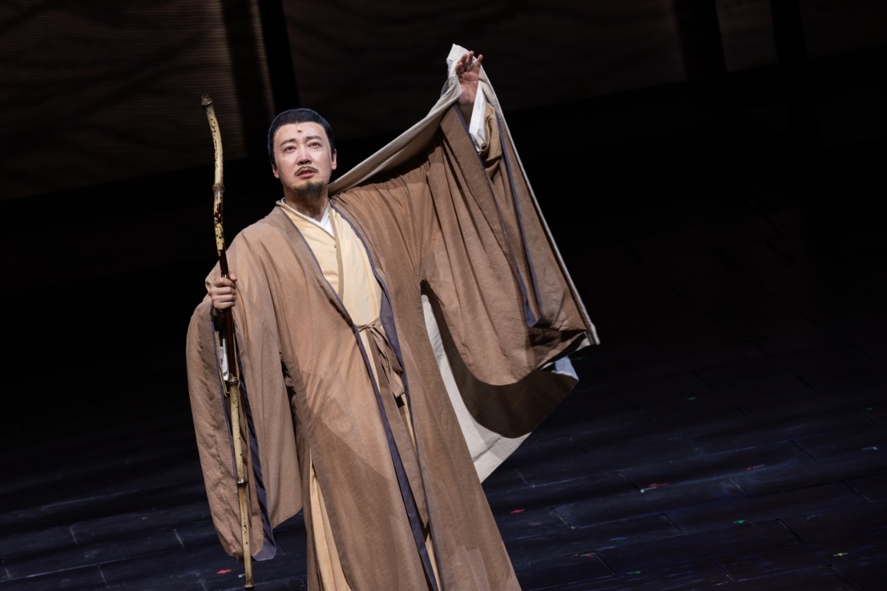 《蘇堤春曉》演出現(xiàn)場(chǎng)。國家話劇院供圖