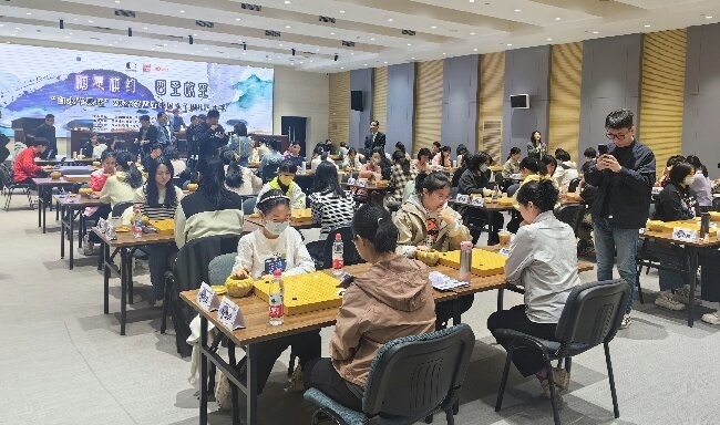 比賽現(xiàn)場(chǎng)。人民網(wǎng)記者 李乃妍攝