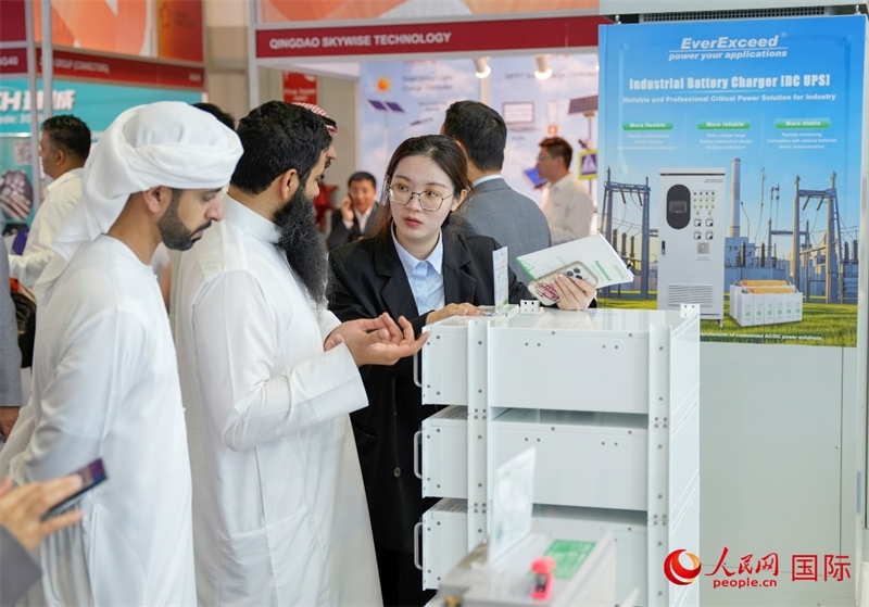 展會現(xiàn)場。人民網(wǎng) 塔里克·易卜拉欣攝