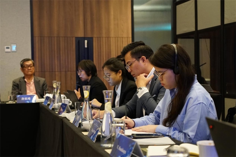 分享會(huì)現(xiàn)場(chǎng)，中馬兩國(guó)記者認(rèn)真記錄。林俊揚(yáng)攝