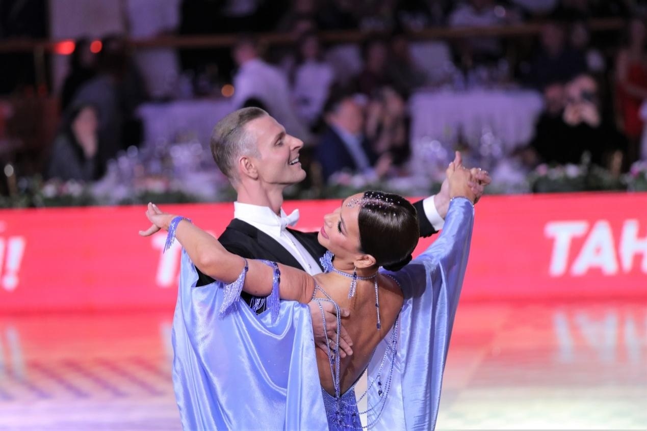 第七屆“克里姆林宮杯”國標舞錦標賽現(xiàn)場。于子恒攝