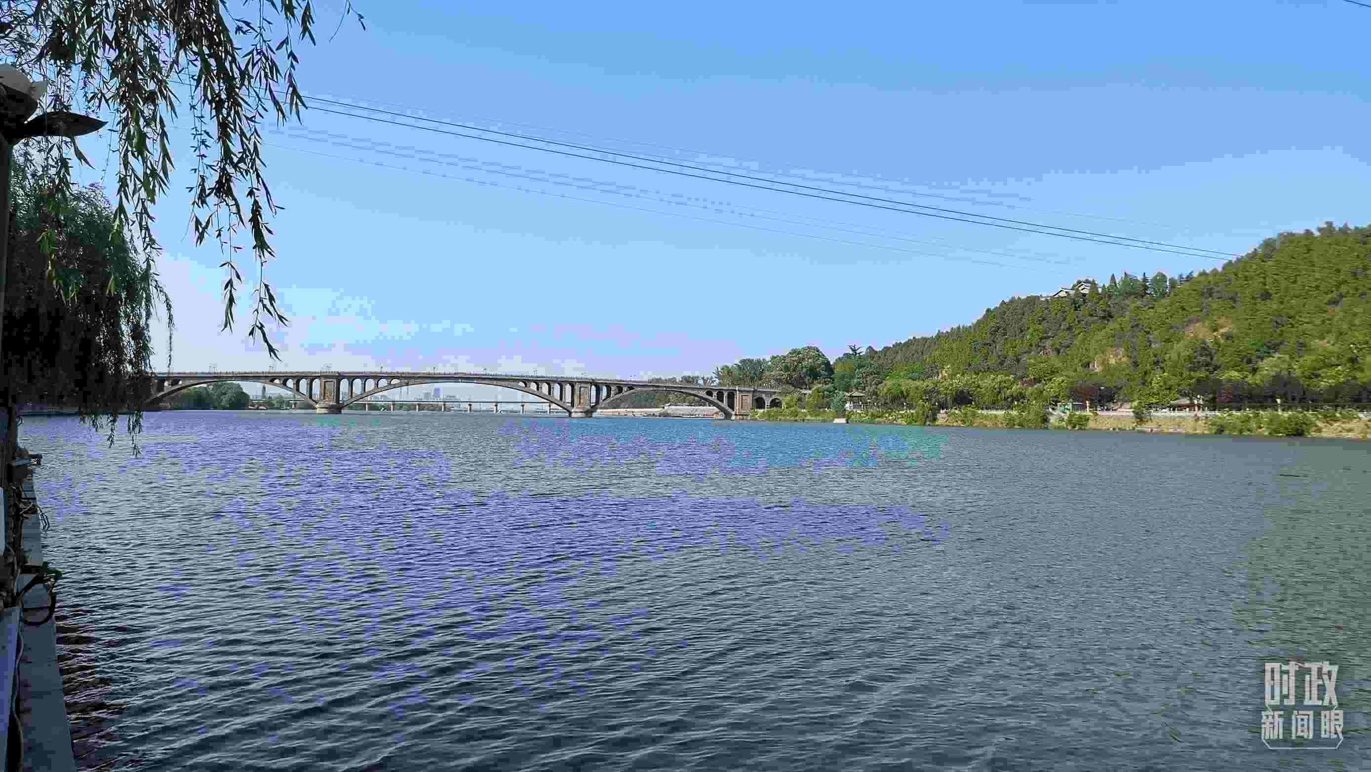 △伊河。（總臺央視記者范一鳴拍攝）