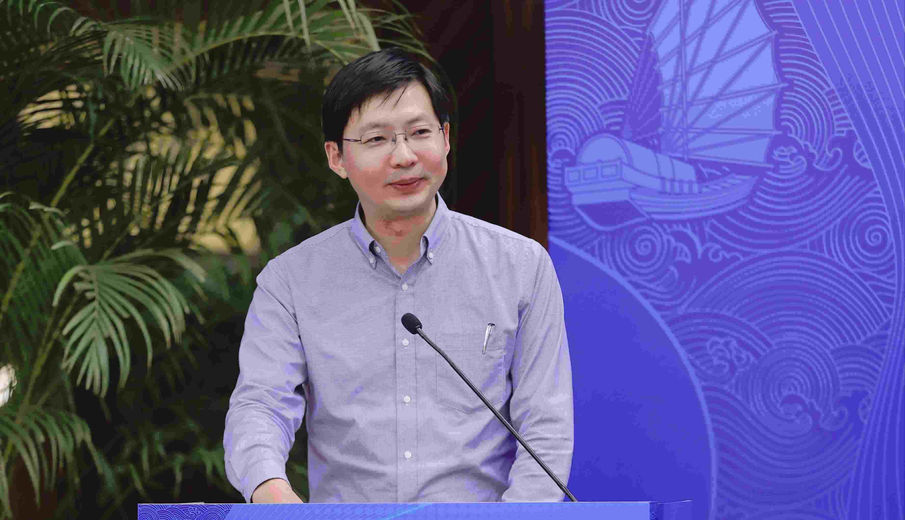 上海國際問題研究院王玉柱研究員。受訪者供圖