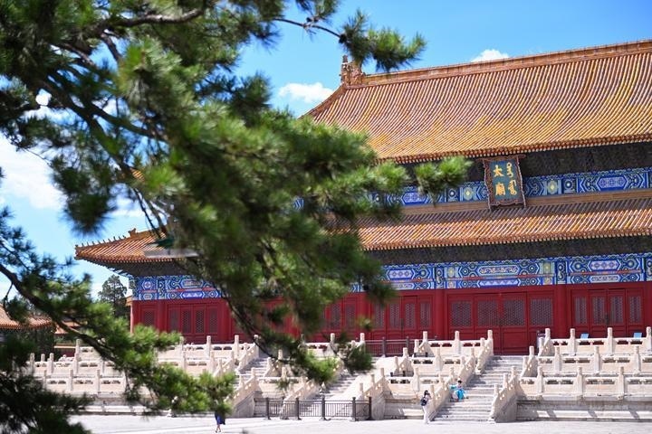 2023年7月8日拍攝的太廟享殿（也稱前殿）。